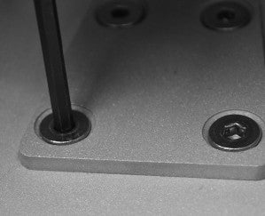 NEW WS Knee Positioner Alvarado III Style w/ Boot Assembly & Safety Endstop (Zimmer Alvarado Style)