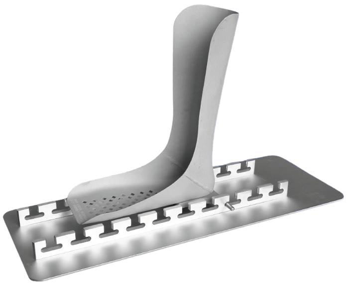 NEW WS Knee Positioner Alvarado III Style w/ Boot Assembly & Safety Endstop (Zimmer Alvarado Style)