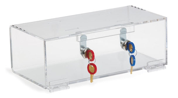 Double Lock Clear Acrylic Refrigerator Lock Box– Didage