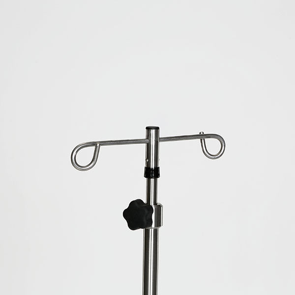Stainless Steel 5-leg Space Saving IV Pole - Didage