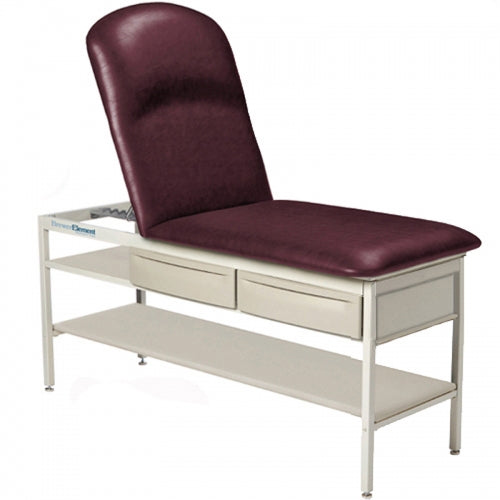 Brewer 2240 Element Pillow Top Adjustable Treatment Table With Shelf & Drawer