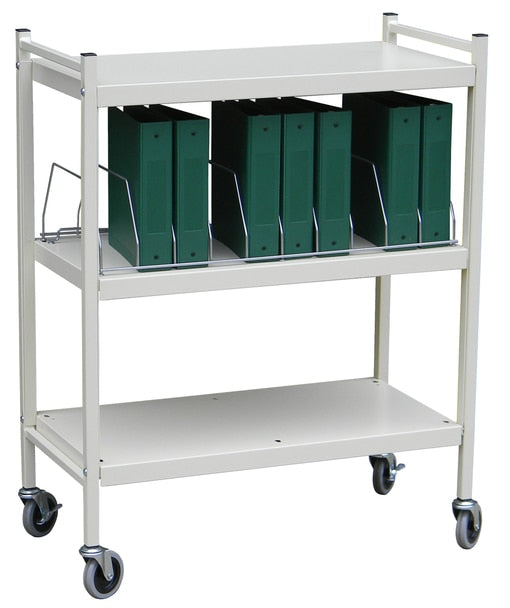Economy Open Style Chart Racks (Wired Dividers)-Omnimed