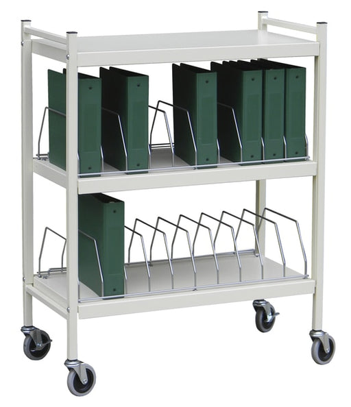 Economy Open Style Chart Racks (Wired Dividers)-Omnimed