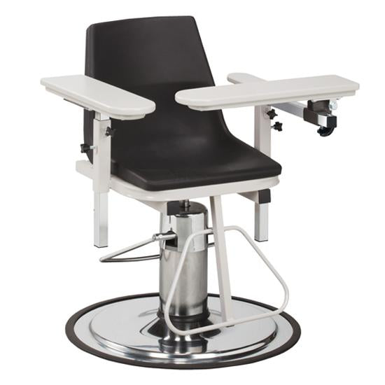 6330-P H Series, E-Z-Clean, Blood Drawing Chair with ClintonClean Arms