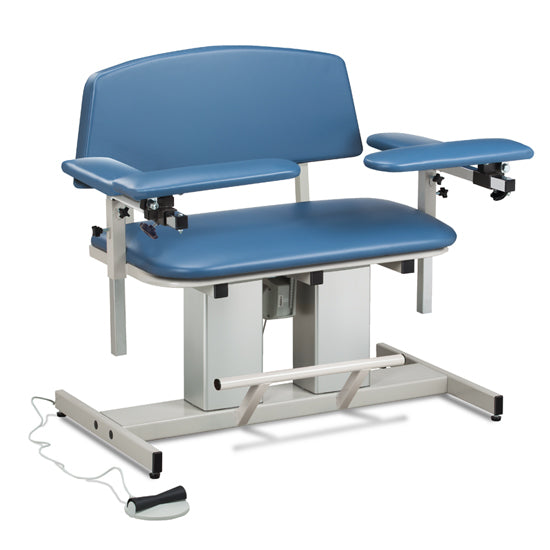 6361 Power Series, Bariatric, Blood Drawing Chair with Padded Arms
