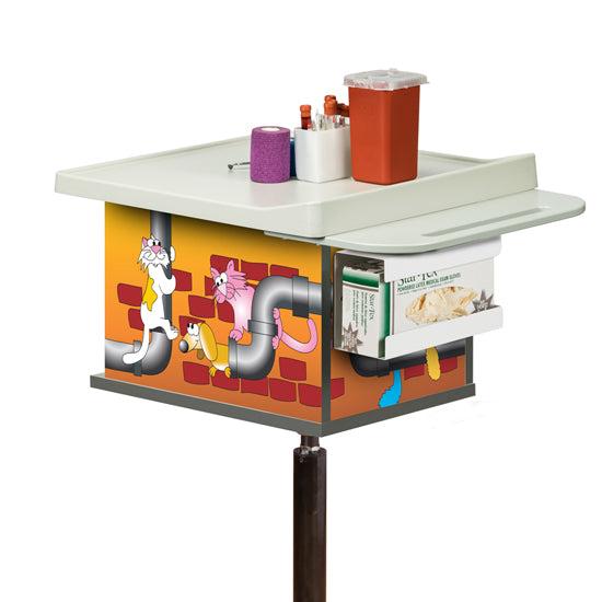67237 Pediatric/Alley Cats and Dogs Phlebotomy Cart