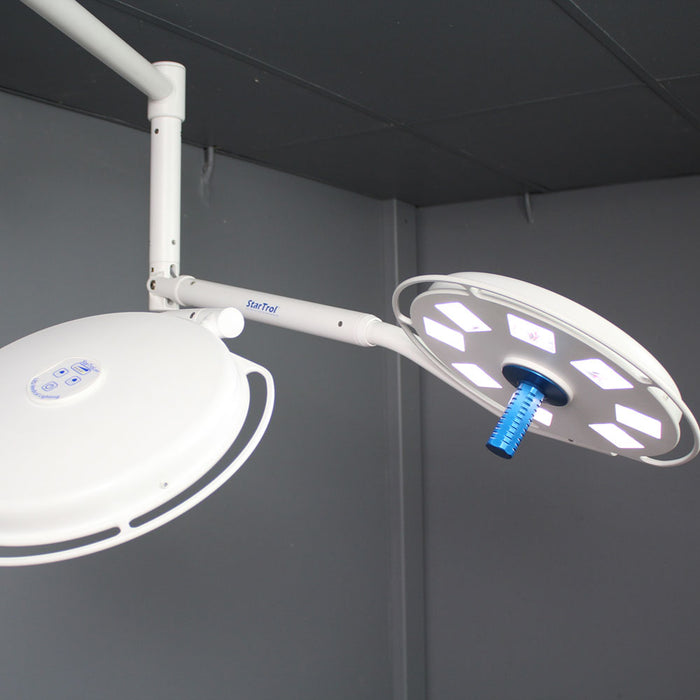 Galaxy 8×4 Dual Ceiling Mounted Surgical Light-StarTrol