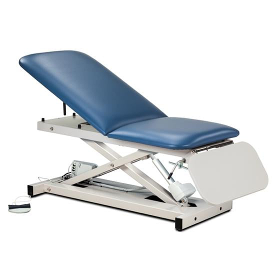 80350 Open Base Power Casting Table with ClintonClean Leg Rest