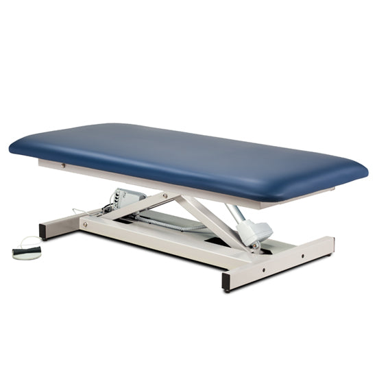84100-34 (Bariatric) Open Base, Extra Wide, Bariatric, Straight Top Power Table
