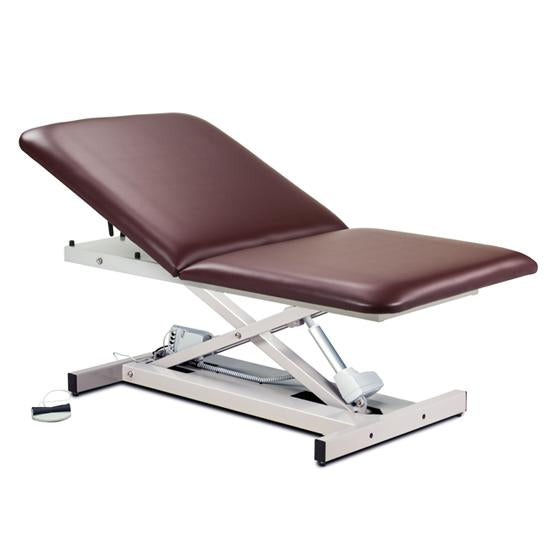 84200-40 (Bariatric) Open Base, Extra Wide, Bariatric, Power Table with Adjustable Backrest