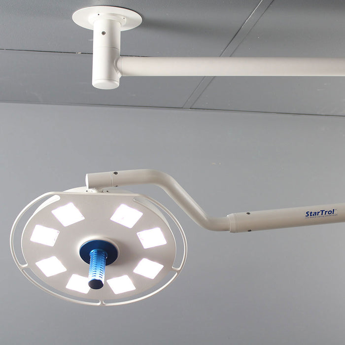 Galaxy 8×4 Single Ceiling Mounted Surgical Light-StarTrol