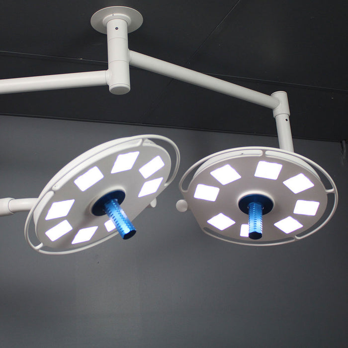Galaxy 8×4 Dual Ceiling Mounted Surgical Light-StarTrol