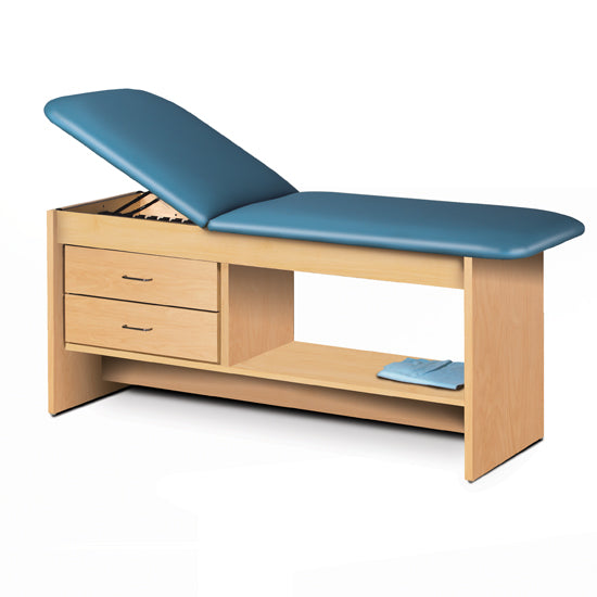 9013-27 Treatment Table with Drawers and Shelf