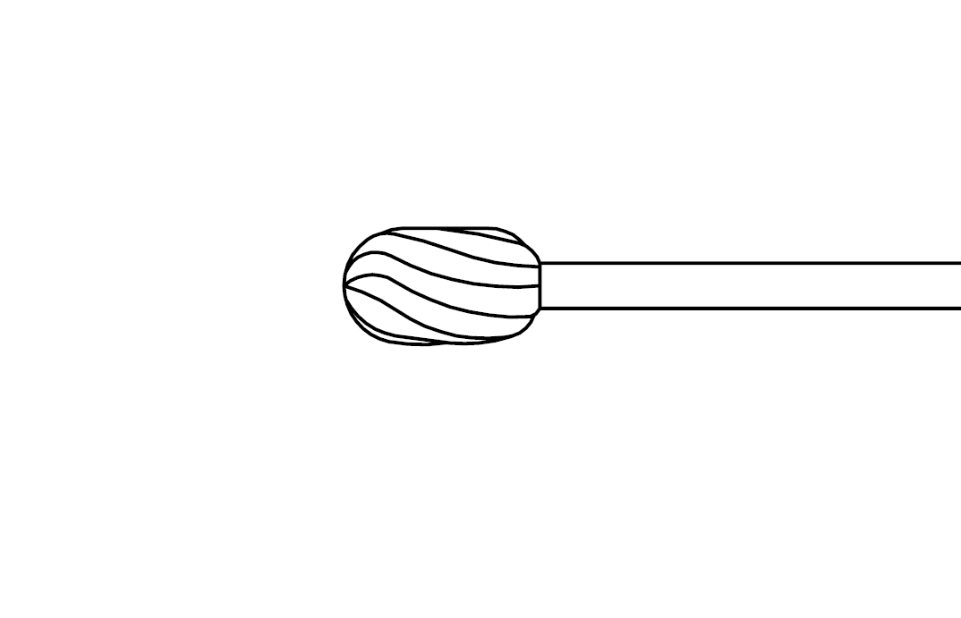 Signature Series Surgical Stainless Steel Barrel Cutting Burs