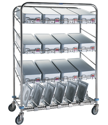 CDS-160 Instrument Container Wash Cart