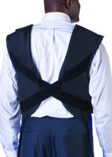 Lead Free X-Ray Coat Apron with X-Ray Thyroid Collar- back