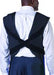 Lead Free X-Ray Coat Apron with X-Ray Thyroid Collar- back