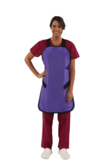 Conventional Lead X-Ray Apron with Regular Lead- purple