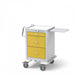 3-Drawer Junior Short Isolation Cart (JSGKU-399-YEL)-Waterloo Healthcare