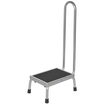 P-10-A Step Stool with handrail