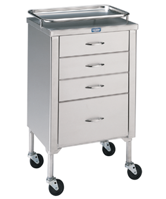 P-1105-SS Anesthetist Cabinet with Drawers