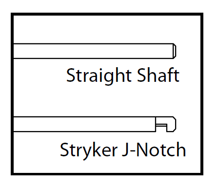 Straight Shaft vs Stryker J-Latch