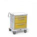 3-Drawer Short Isolation Cart(USGKA-399-YEL)-Waterloo Healthcare