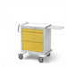 3-Drawer Short Isolation Cart (USGKU-399-YEL)-Waterloo Healthcare