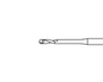 Fluted Surgical Wire Pass Bur