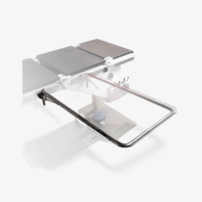 HT- 5201 - 'T' / Winged Shape Surgical Arm & Hand Table - 12"W x 30"