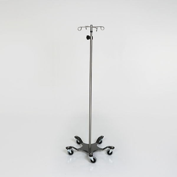 Chrome 5-leg Spider IV Pole-MidCentral Medical