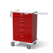 6 Drawer X-Tall Emergency Cart (UXRLU-333669-RED)-Waterloo Healthcare